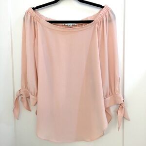Blouse. Blush pink. Size M.
